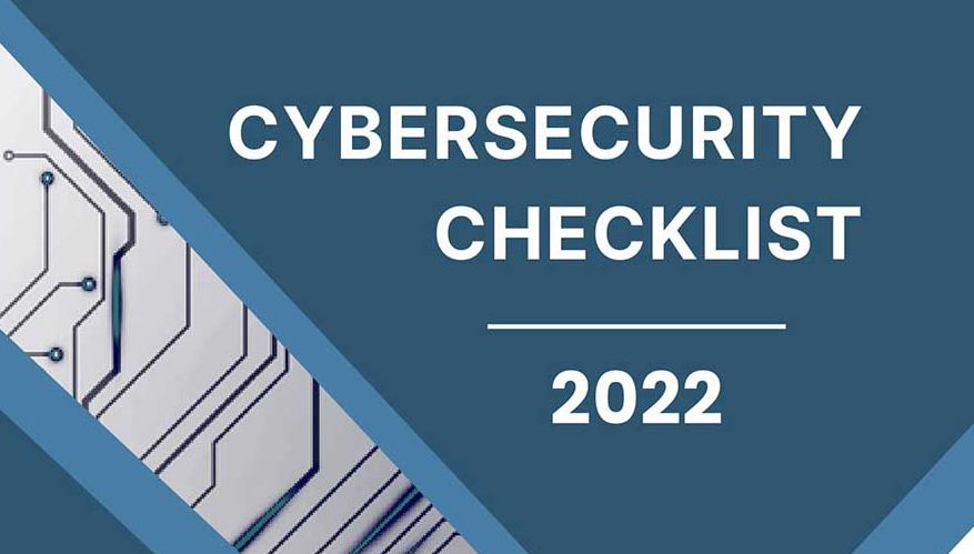 Cybersecurity Checklist Graphic